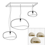 Zenra Organic Wabi-Sabi Chandelier – Designer HDPE Pendant Light