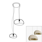 Zenra Organic Wabi-Sabi Chandelier – Designer HDPE Pendant Light
