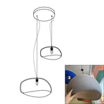 Zenra Organic Wabi-Sabi Chandelier – Designer HDPE Pendant Light