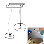 Zenra Organic Wabi-Sabi Chandelier – Designer HDPE Pendant Light