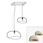 Zenra Organic Wabi-Sabi Chandelier – Designer HDPE Pendant Light