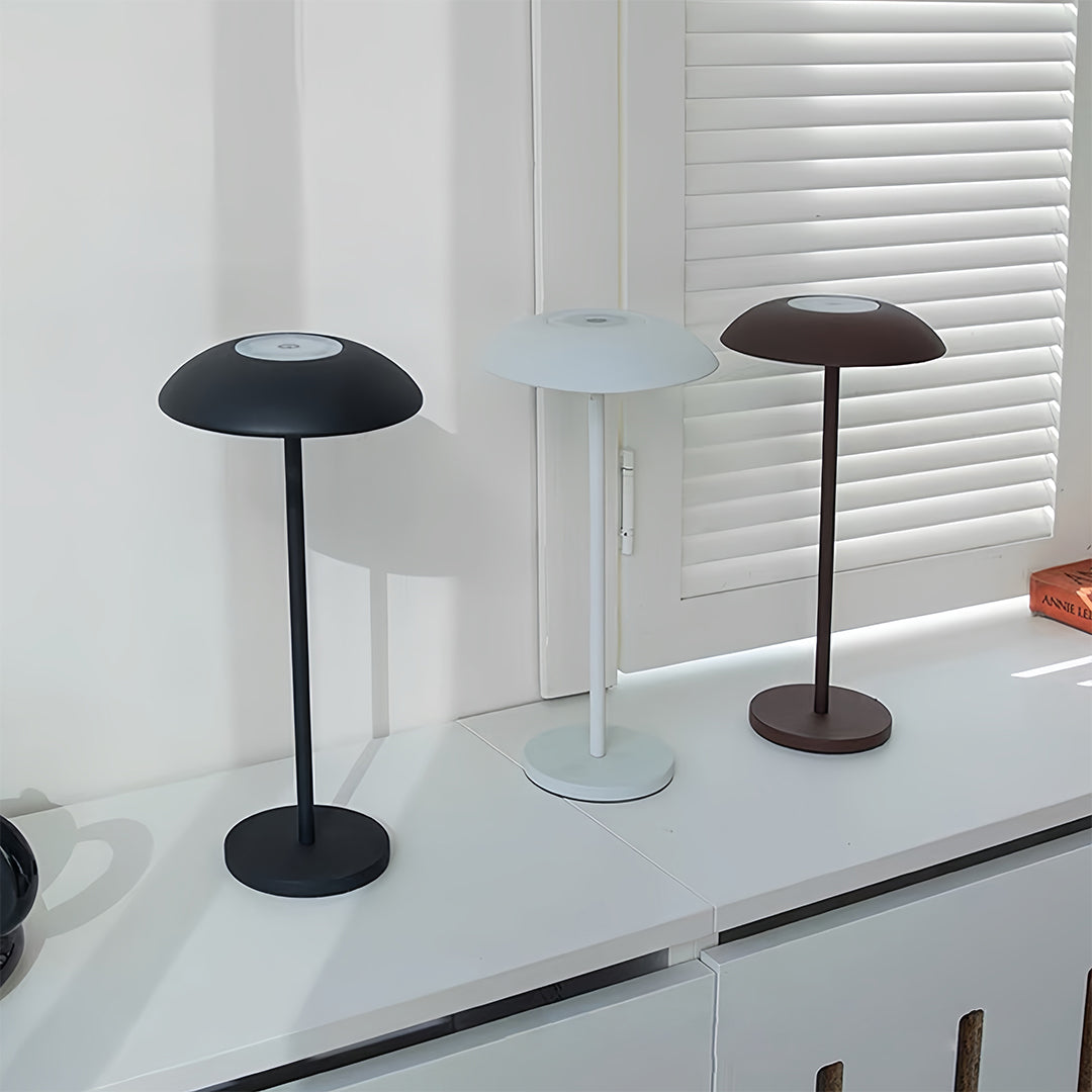 Aria LED Table Lamp – Minimalist Rechargeable Dimmable Light