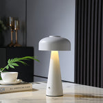 Mushroom Table Lamp with Touch Dimming, Portable LED Accent Light