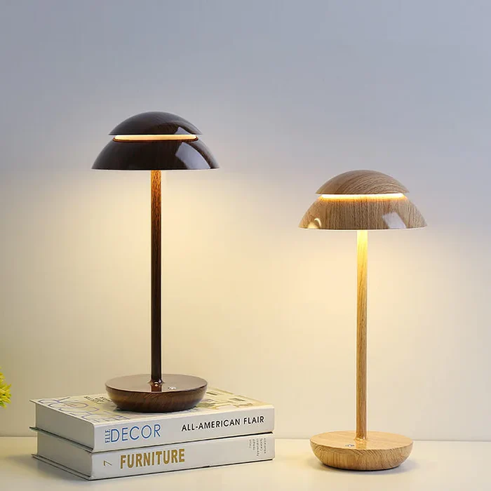 Creative Double Layer Dome Table Lamp