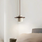 Modern Chic Travertine Pendant Light