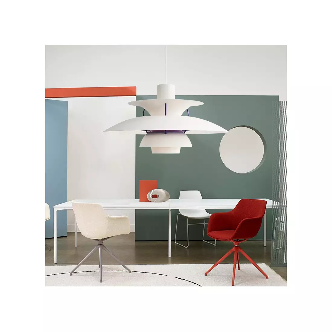 Multilayer Metal Pendant Light