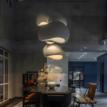 Japanese Wabi Sabi Style Bird Nest Shape Pendant Light