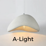 Japanese Wabi Sabi Style Bird Nest Shape Pendant Light