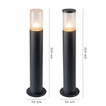 Modern Landscape Bollard Lights Waterproof Die-Cast Aluminum Outdoor Lamp