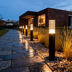 Bamboo Joint LED Bollard Light for Modern Landscape