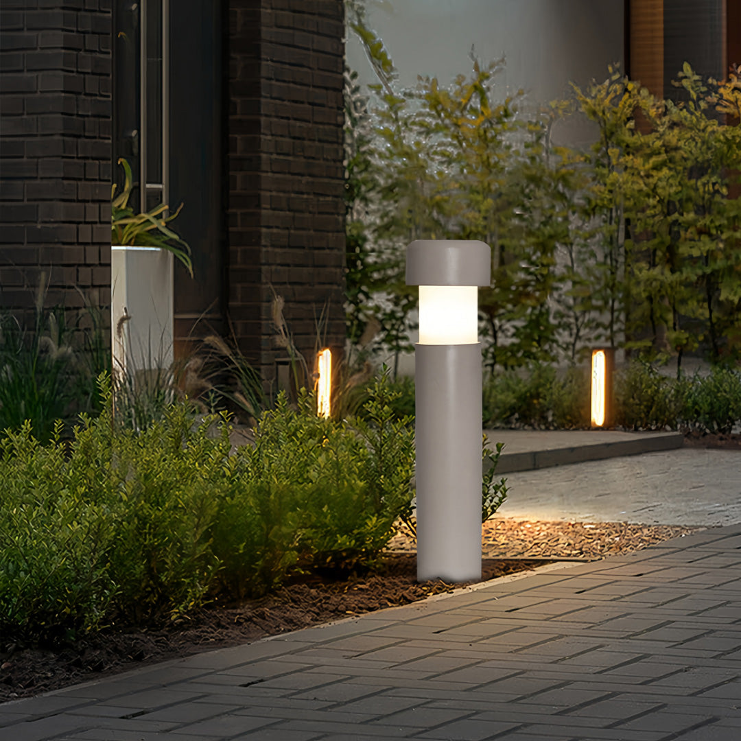 Minimalist Outdoor Bollard Light – IP65 Waterproof Landscape Lamp