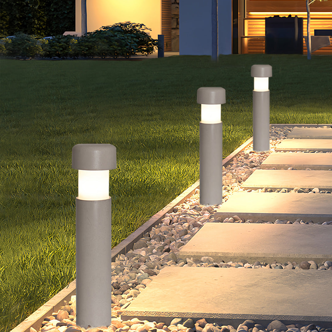 Minimalist Outdoor Bollard Light – IP65 Waterproof Landscape Lamp