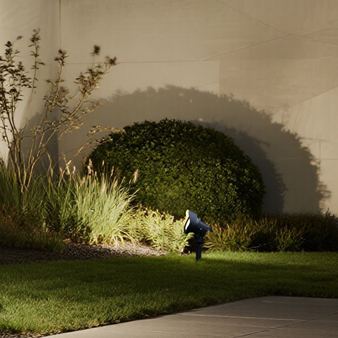 Modern Minimalist 12V Outdoor Spike Spotlights for Garden Landscapes