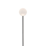 Reed Ball LED Pathway Light – Modern Landscape Lighting in Nickel
