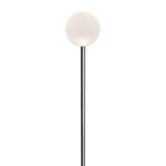 Reed Ball LED Pathway Light – Modern Landscape Lighting in Nickel