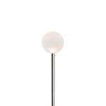 Reed Ball LED Pathway Light – Modern Landscape Lighting in Nickel
