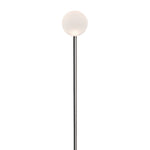 Reed Ball LED Pathway Light – Modern Landscape Lighting in Nickel