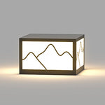 Landscape Line Silhouette Solar Outdoor Waterproof Led Garden Lawn Light