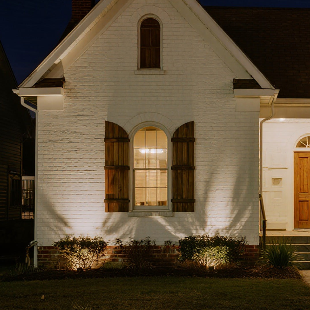 Round LED Landscape Spotlights for Architectural Outdoor Lighting