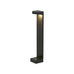 Minimalist Outdoor Pathway Bollard Light with Warm LED Glow