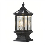 European Vintage Lantern Post Light for Outdoor Pathways and Courtyards