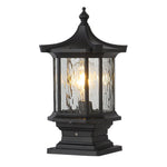 European Vintage Lantern Post Light for Outdoor Pathways and Courtyards