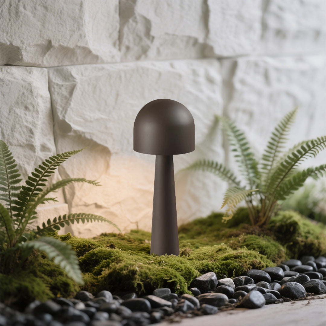 Modern Mushroom Landscape Garden Lights – Weatherproof Outdoor Bollard Lighting