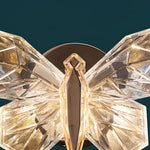 Butterfly Wall Sconce – Modern Gold LED Art Deco Lighting