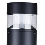 Nordic Minimalist Outdoor Bollard Light 31in Sand Gray Pathway Lamp