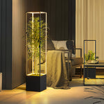 Modena Square Outdoor Floor Lamp with Integrated Planter, IP65 Waterproof LED