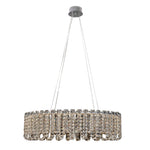 Lumina Crystal Chandelier – Modern Minimalist Pendant for Elegant Interiors