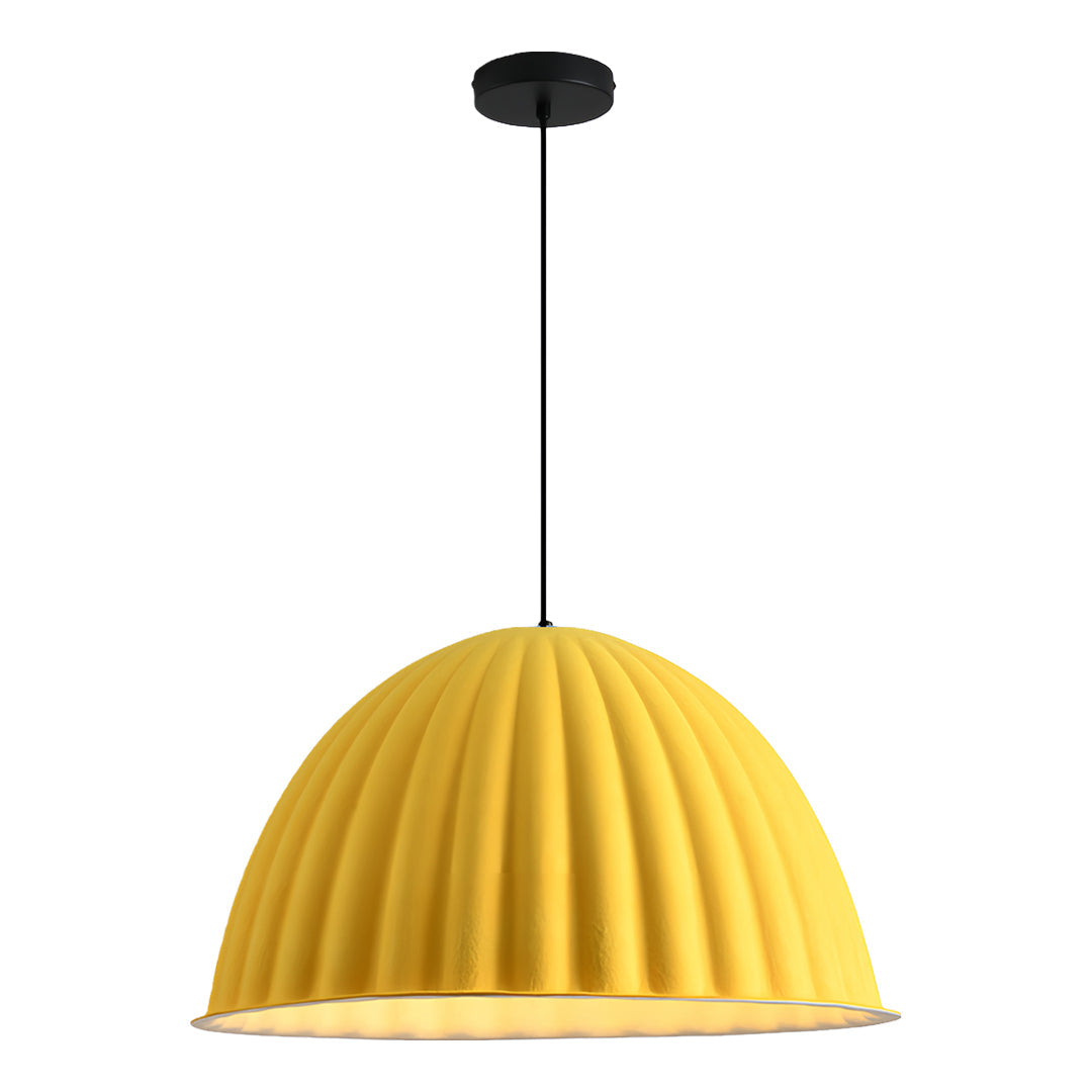 Nordic Pumpkin Felt Pendant Light with Acoustic Design