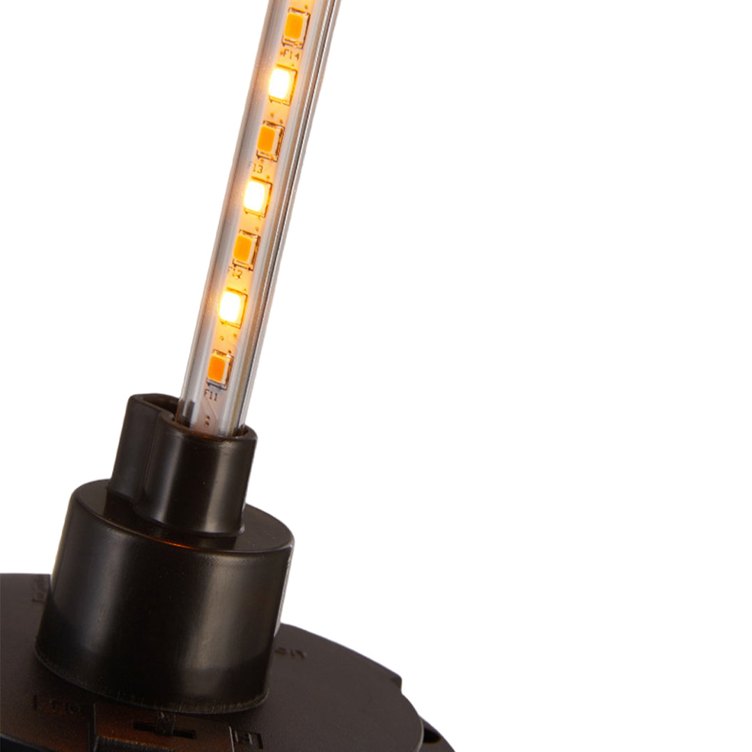 Solar-Powered LED Torch Lawn Light with Flickering Flame Effect