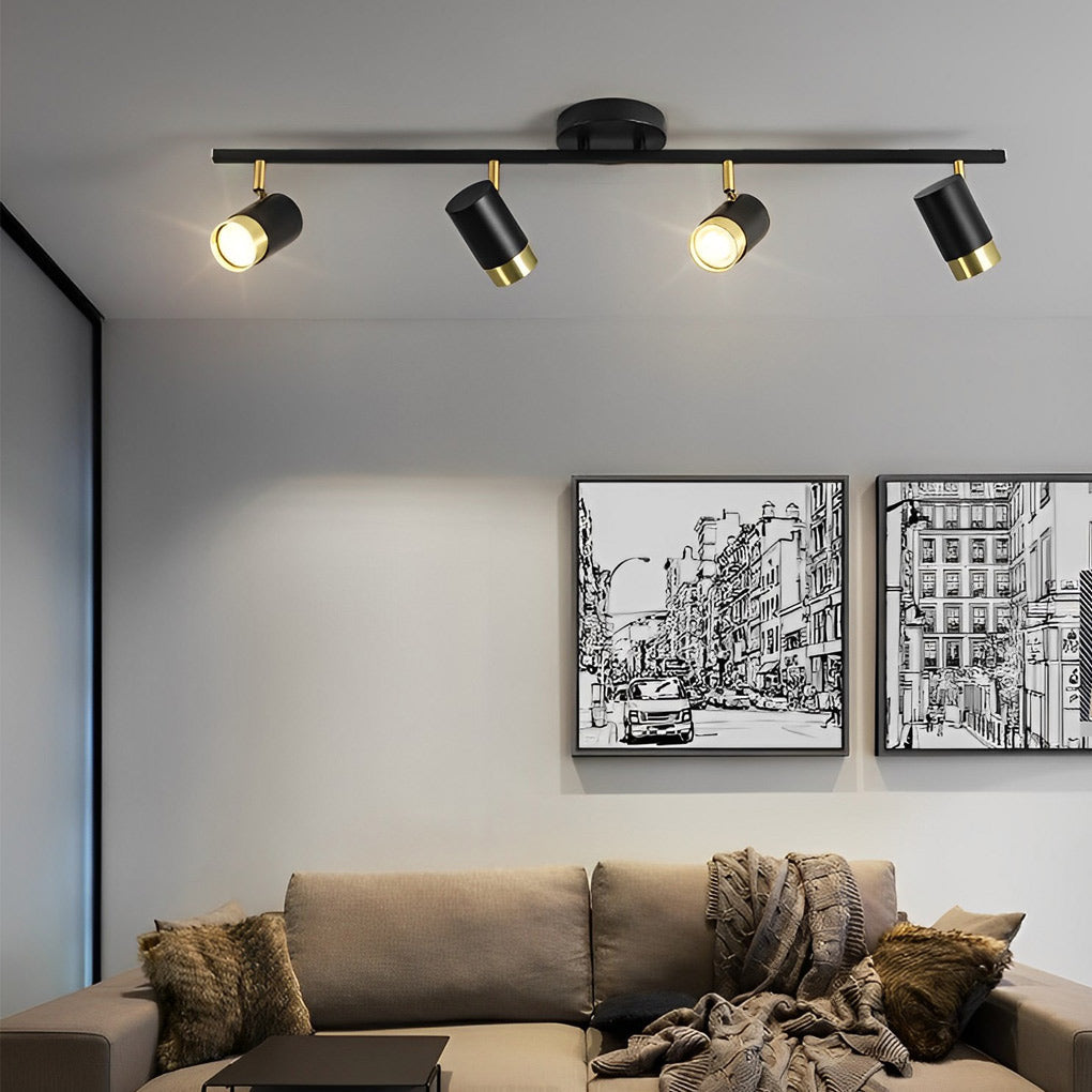 Modern LED Ceiling Track Spotlights, Aluminum Directional Lighting