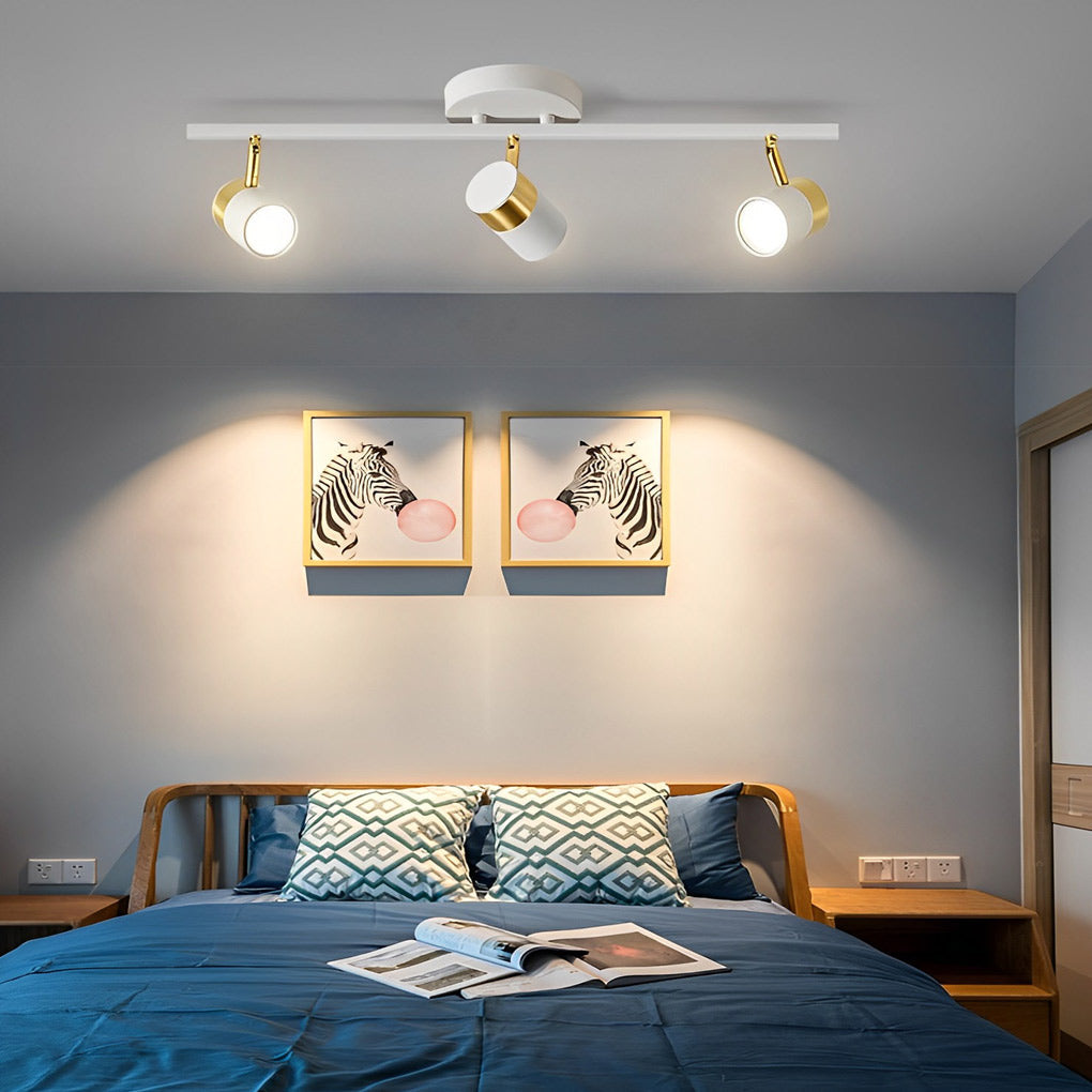 Modern LED Ceiling Track Spotlights, Aluminum Directional Lighting