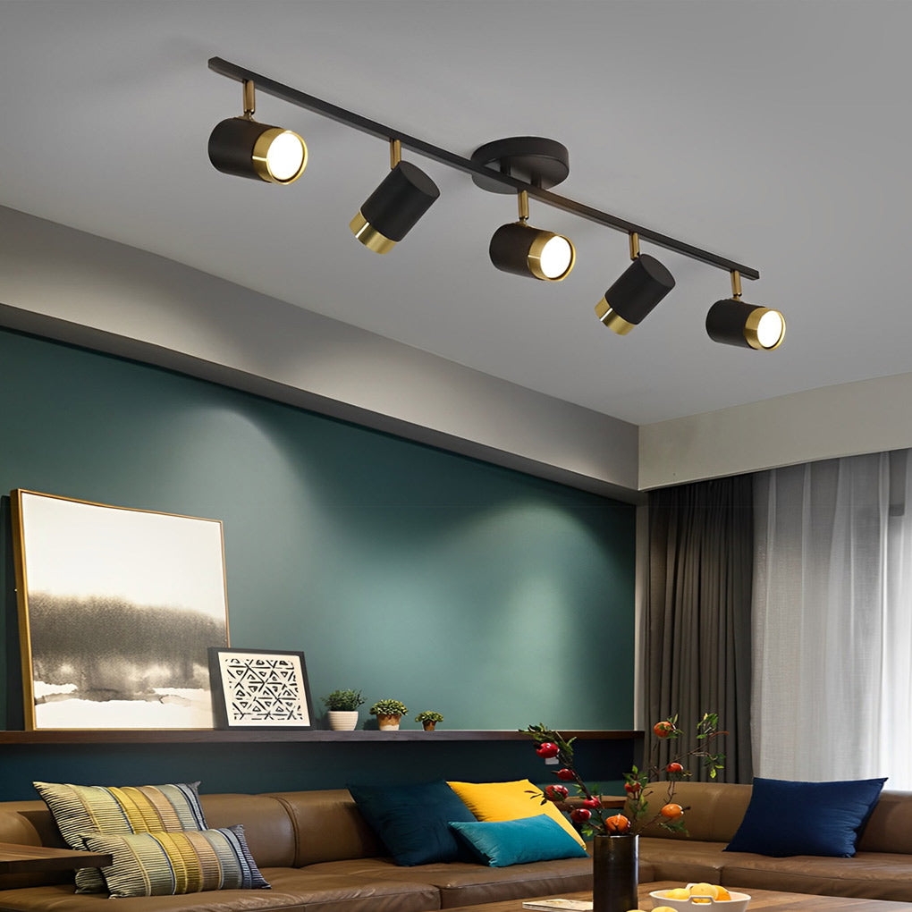 Modern LED Ceiling Track Spotlights, Aluminum Directional Lighting