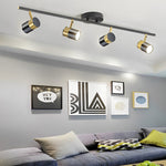 Modern LED Ceiling Track Spotlights, Aluminum Directional Lighting