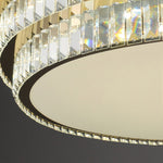 Aurelia Crystal Flush Mount Ceiling Light with Full Spectrum LED