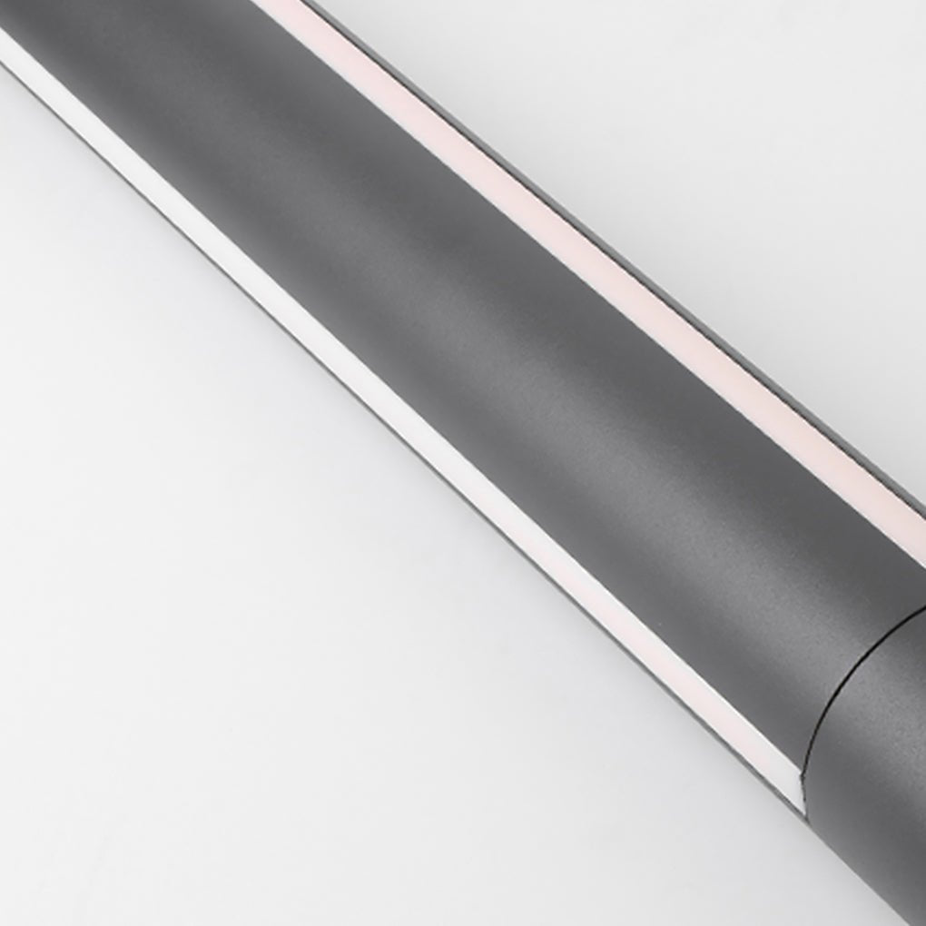 Modern Landscape Bollard Light with Warm LED Glow for Pathways and Courtyards