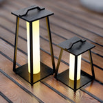 Japanese-Style Wrought Iron LED Landscape Lantern, IP65 Outdoor Garden Light