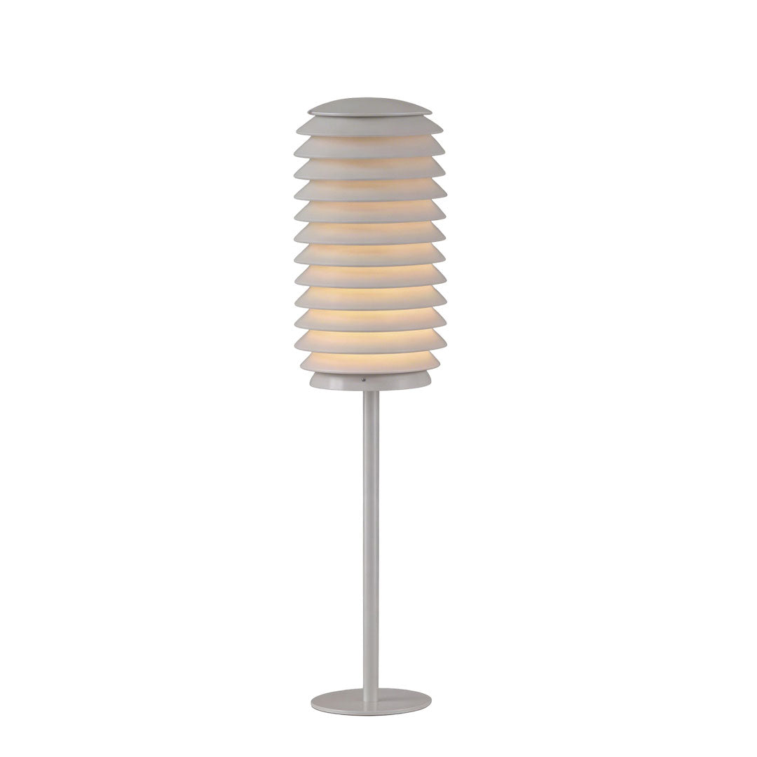 Modern Outdoor LED Bollard Light in Stainless Steel, Warm White 3000K, IP54 Waterproof