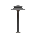 Industrial Hat-Top LED Pathway Light – Weatherproof Aluminum Garden Lamp