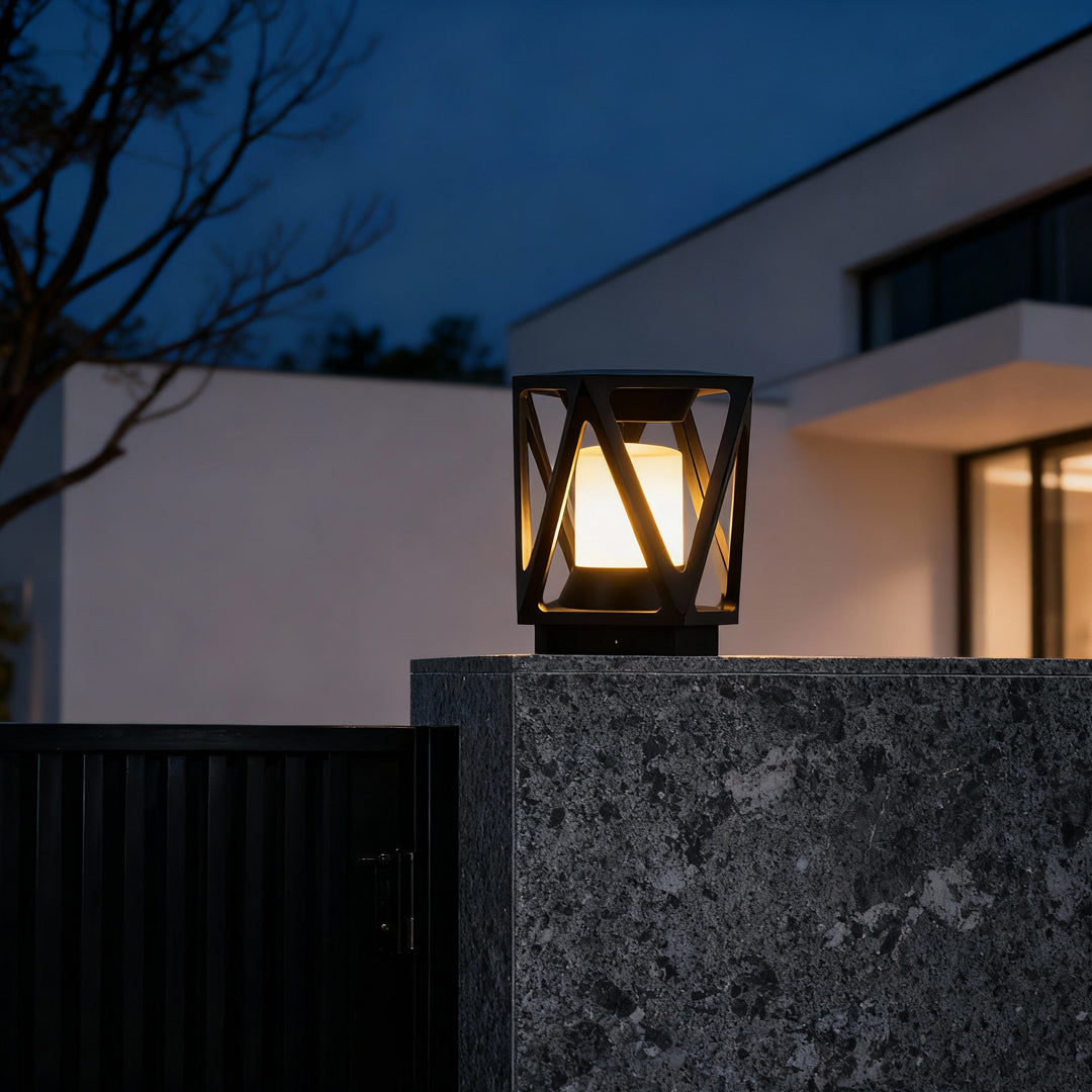 Nest LED Pillar Light for Outdoor Architectural Spaces