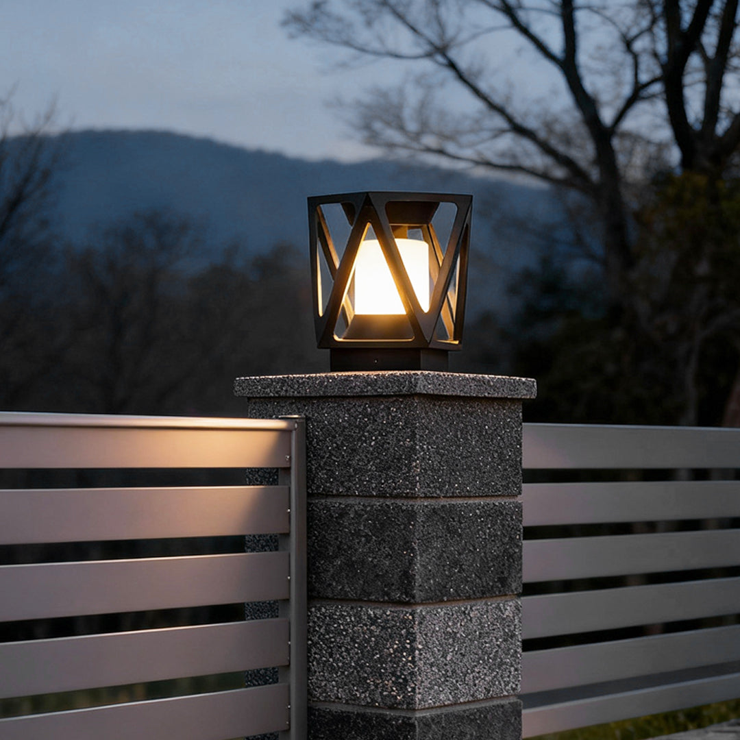 Nest LED Pillar Light for Outdoor Architectural Spaces