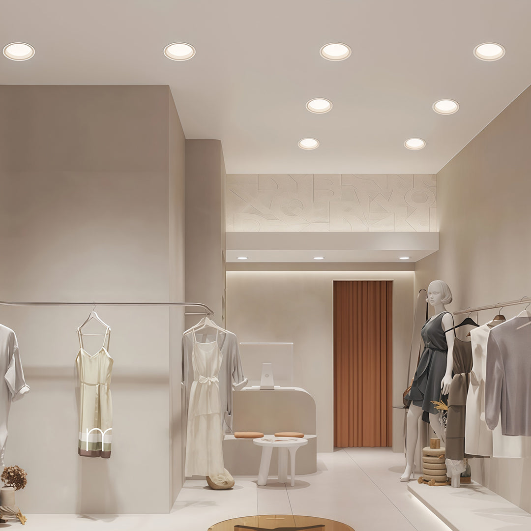 Lumina Recessed LED Downlight — Anti-Glare Flush Mount for Modern Interiors