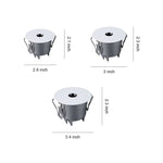 Lumière Noire Mini Recessed Spotlights with Anti-Glare Deep Baffle