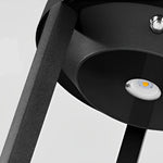 Modern Solar Bollard Lights for Pathways & Gardens – Black Aluminum