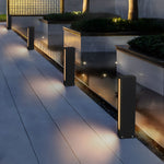 Modern Outdoor LED Bollard Light with IP65 Waterproof Aluminum Housing