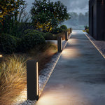 Modern Outdoor LED Bollard Light with IP65 Waterproof Aluminum Housing