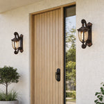 American Lantern Outdoor Wall Sconce with Warm LED Glow
